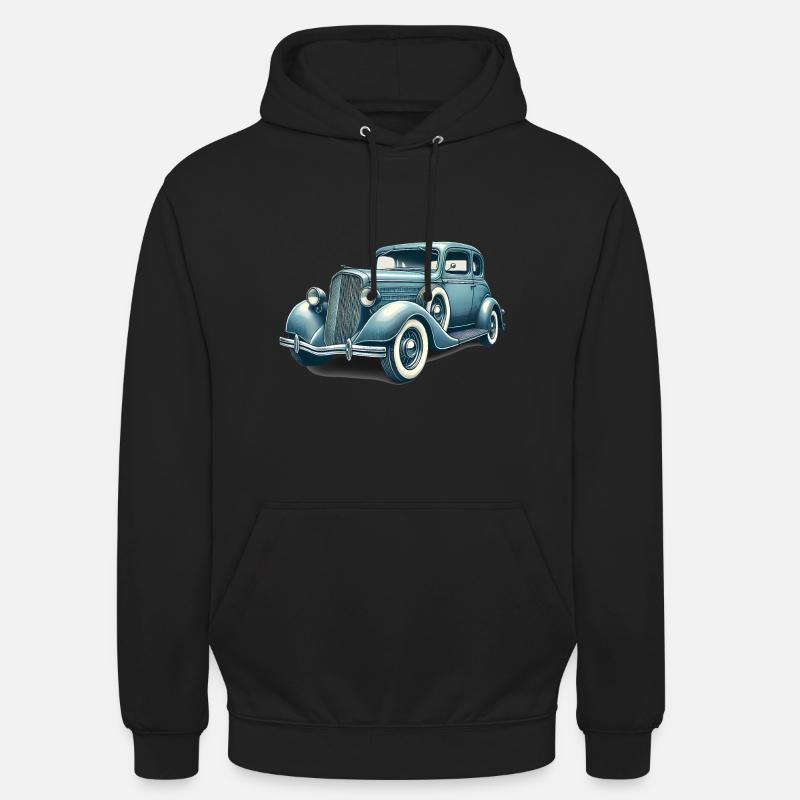 Oldtimer Oldtimer Illustration Unisex Hoodie