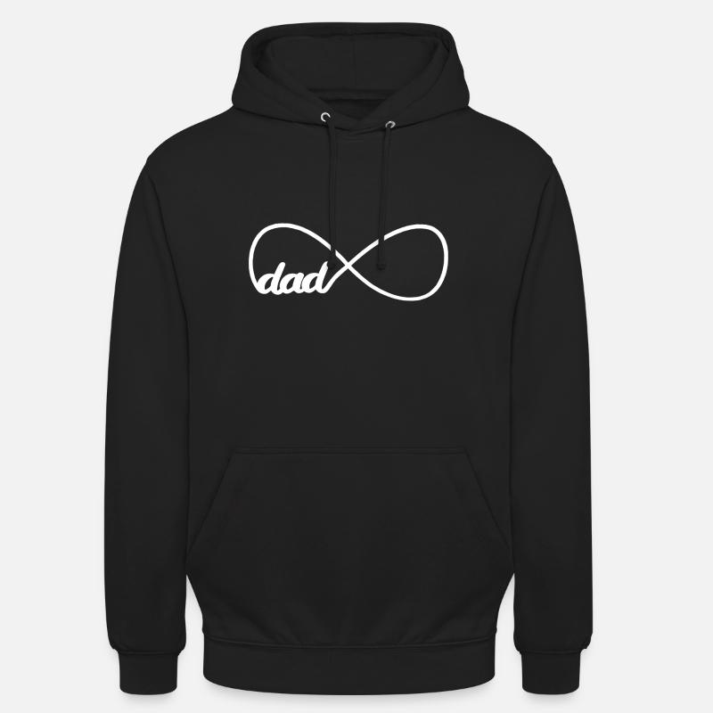 dad forever - Unisex Hoodie - black