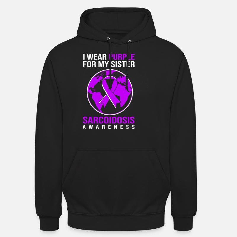 Sarkoidose Schwester - Unisex Hoodie - Schwarz