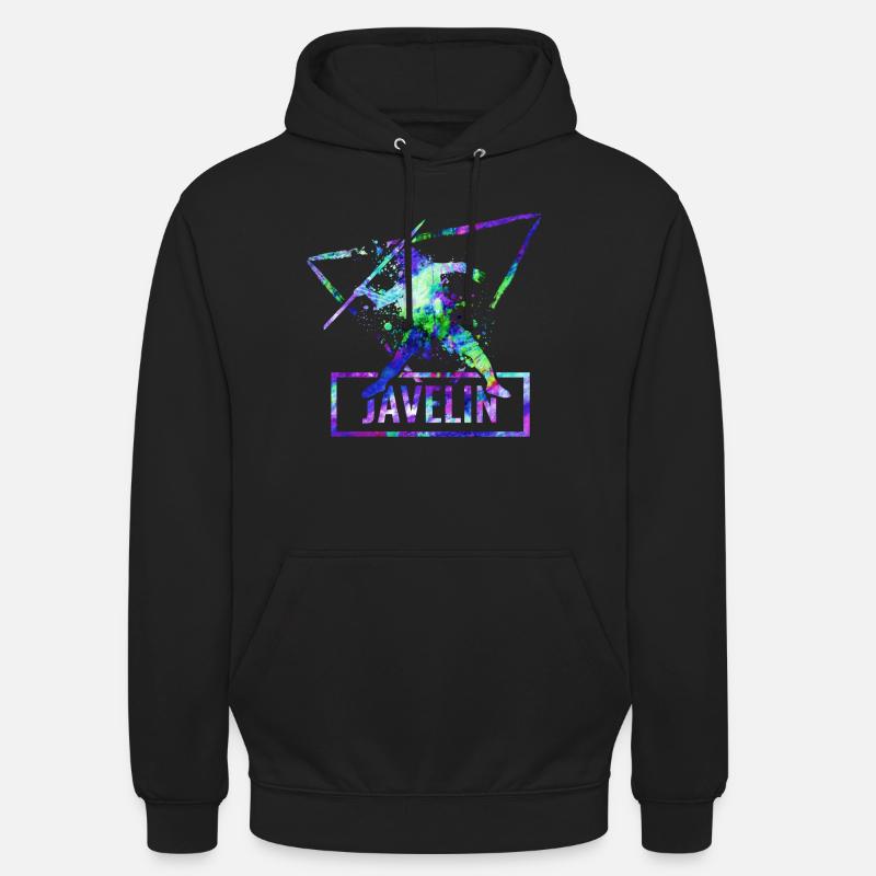 Lancer des lances - Sweat-shirt à capuche unisexe - noir
