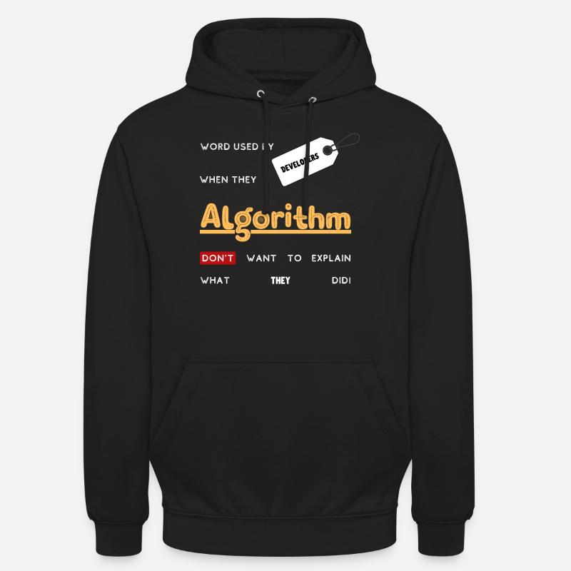 Algorithm - Unisex Hoodie - black