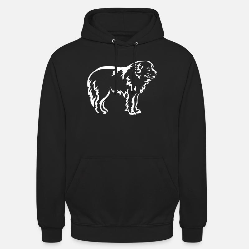 Maremmano « Black Edition » - Sweat-shirt à capuche unisexe - noir