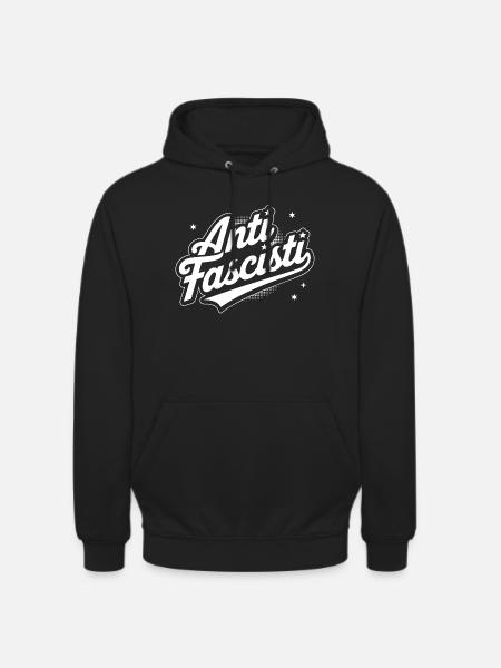 SIAMO TUTTI ANTIFASCISTI! 🏴 - Unisex Hoodie - black