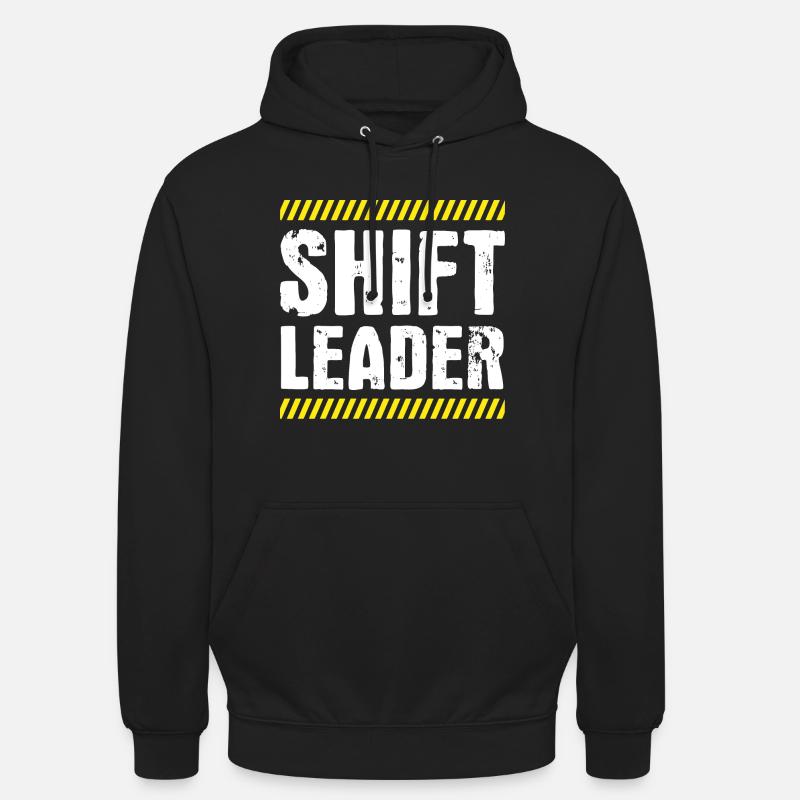 Chef de quart Shiftleader - Sweat-shirt à capuche unisexe - noir