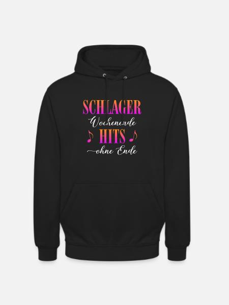 Schlager Weekend - Unisex Hoodie - black