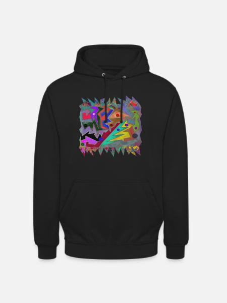 Kruste in der Höhle - Unisex Hoodie - Schwarz