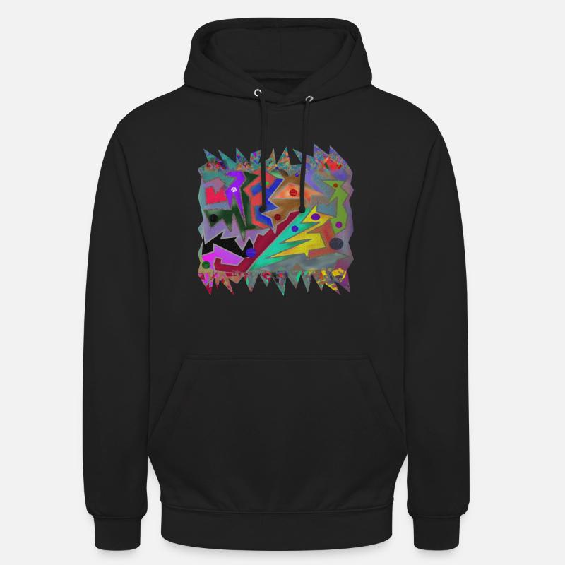 Croute en grotte - Sweat-shirt à capuche unisexe - noir