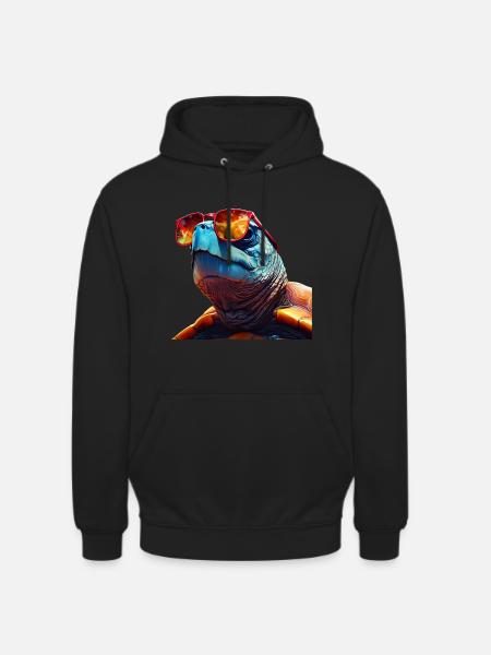 Turtle - Unisex Hoodie - black