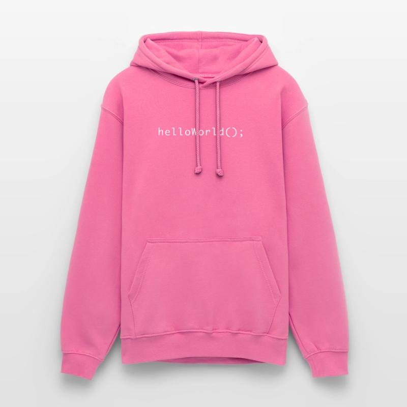 Code de programme HelloWorld Codage Informatik Sweat-shirt à capuche unisexe