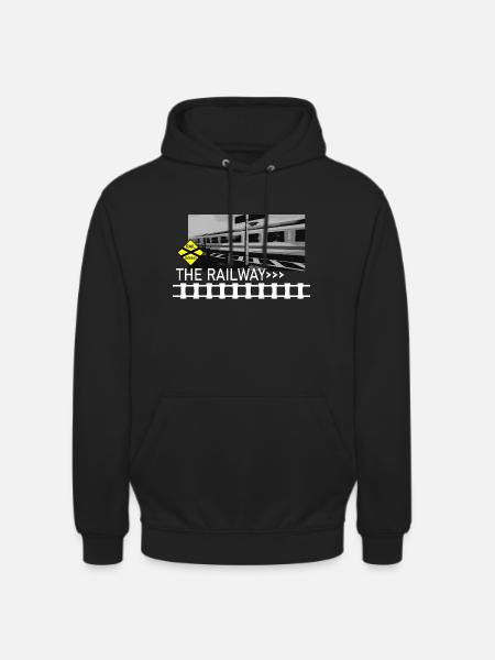 THE RAILWAY - Unisex Hoodie - black