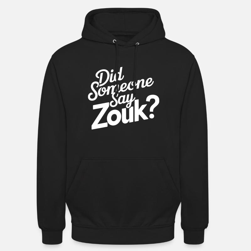 Zouk-Tanz-Geschenk - Unisex Hoodie - Schwarz
