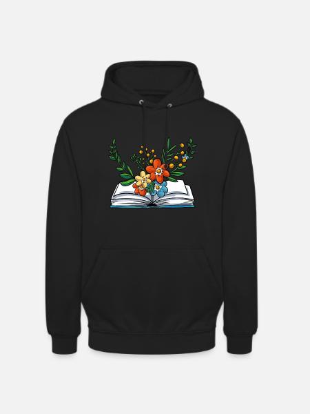 Lesen - Unisex Hoodie - Schwarz