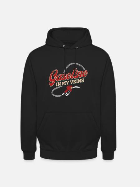 Muscle Car Benzin | Auto Geschenk - Hættetrøje unisex - sort