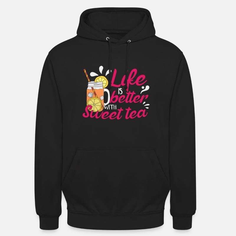 Frauen Süßer Tee - Unisex Hoodie - Schwarz