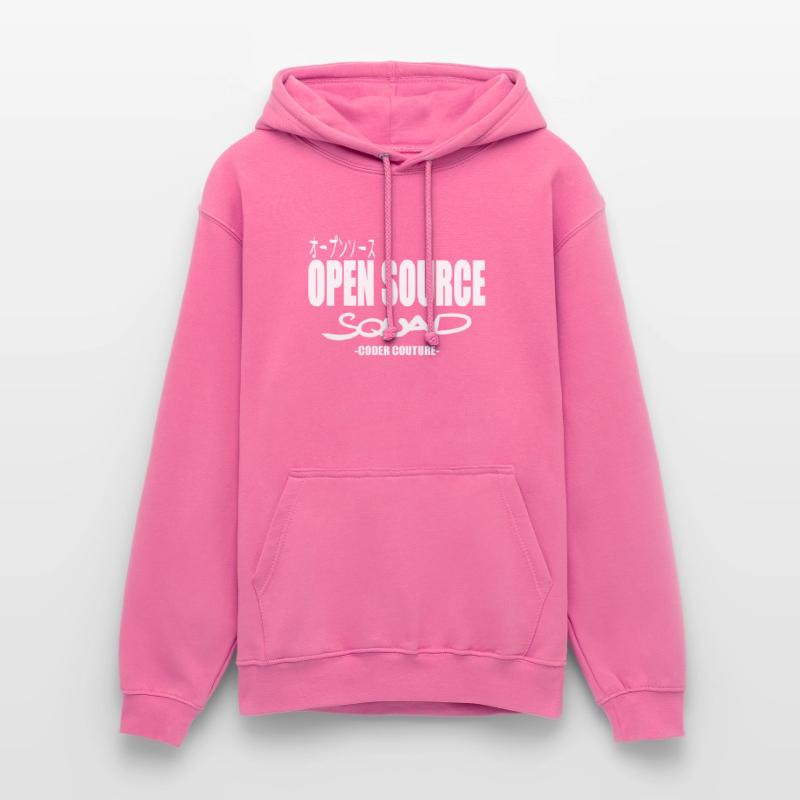 LUZILLION CODER COUTURE, PARTISAN DE L’OPEN SOURCE Sweat-shirt à capuche unisexe