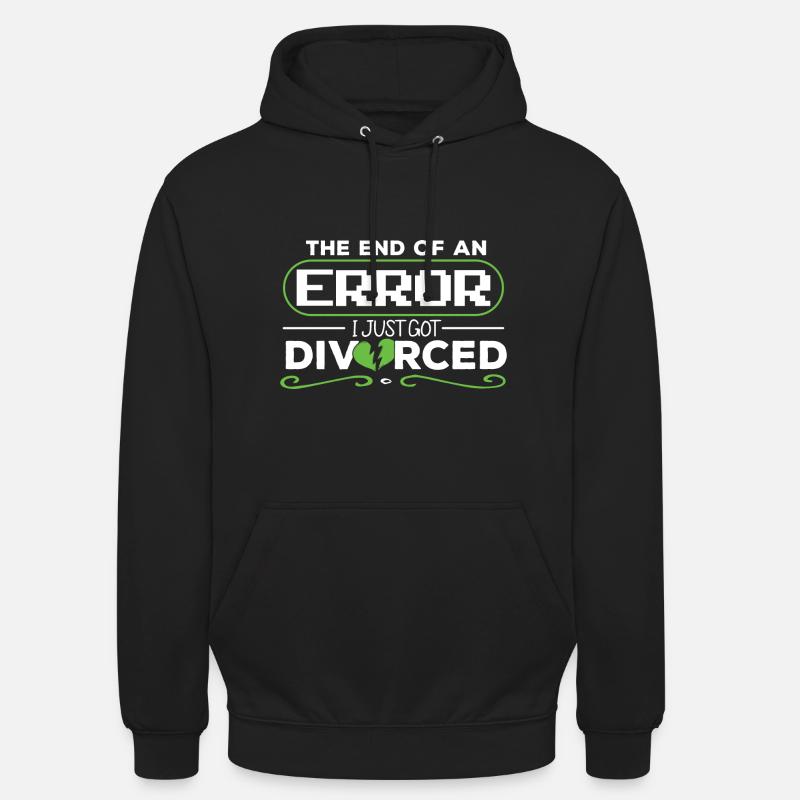 Breakup Divorced Single - Unisex Hoodie - black