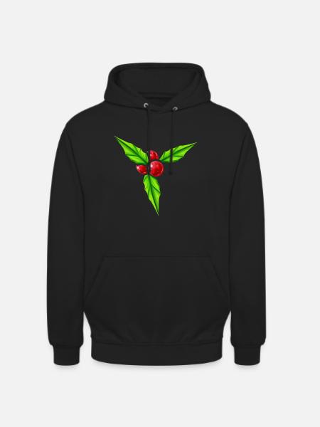 Grand gui pour Noël - Sweat-shirt à capuche unisexe - noir