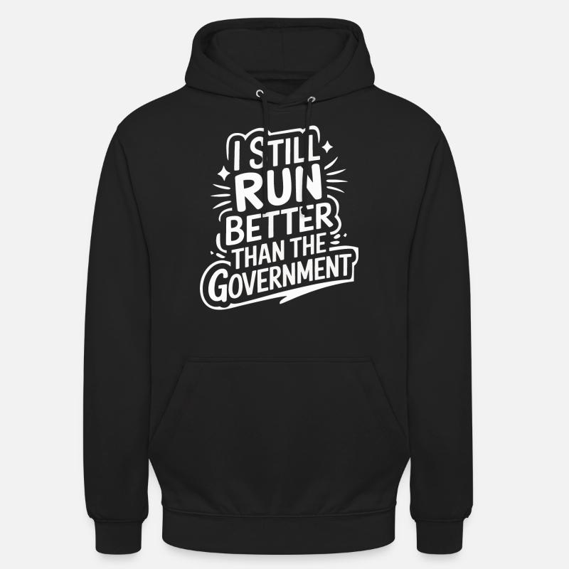 Invalidité due à l’amputation - Sweat-shirt à capuche unisexe - noir