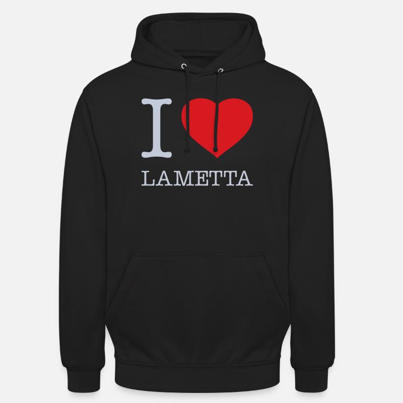 I LOVE TINSEL - Unisex Hoodie - black