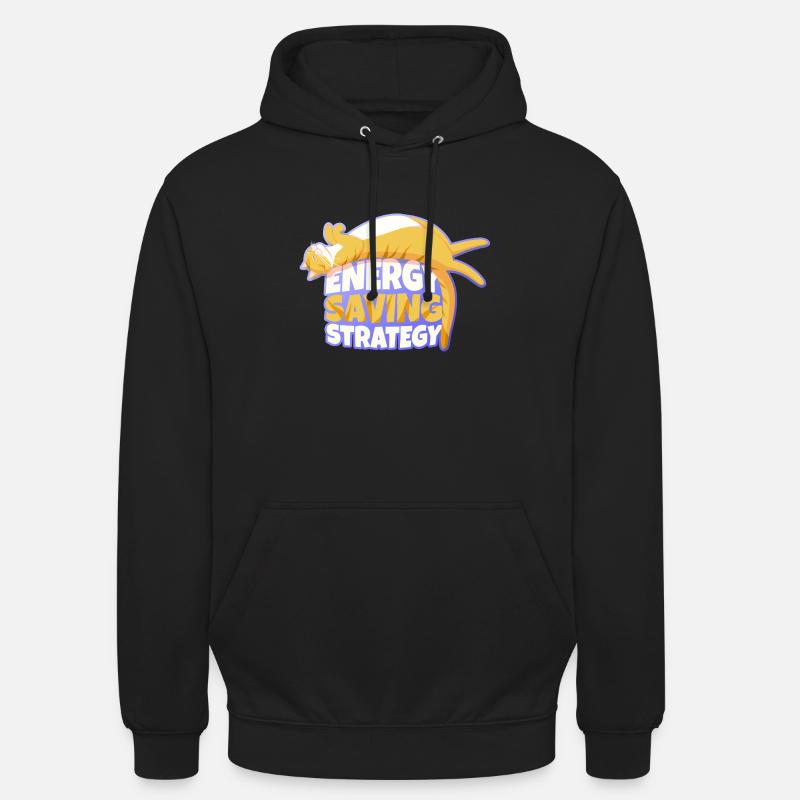 Energy Saving Strategy Mascot - Unisex Hoodie - black