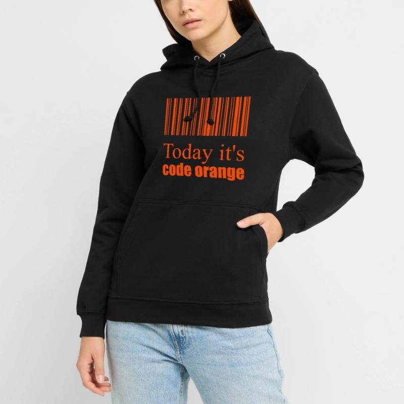Code orange Sweat-shirt à capuche unisexe