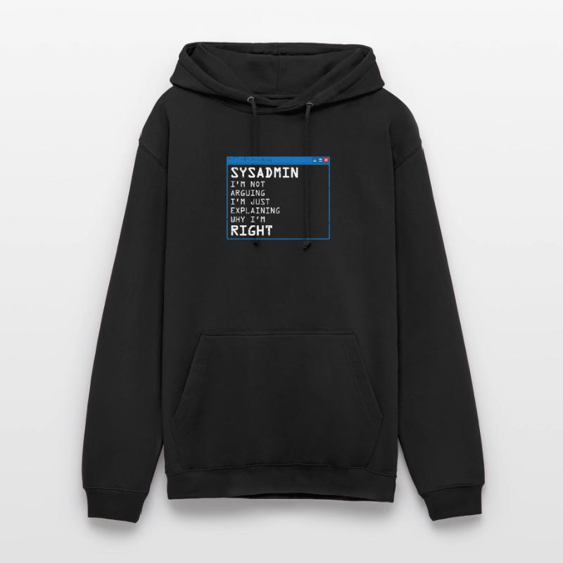 System Admin Administrator Computer Programmierer Unisex Hoodie