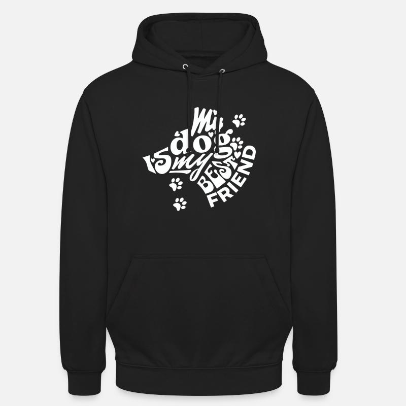 Mon meilleur ami N°1 - Sweat-shirt à capuche unisexe - noir