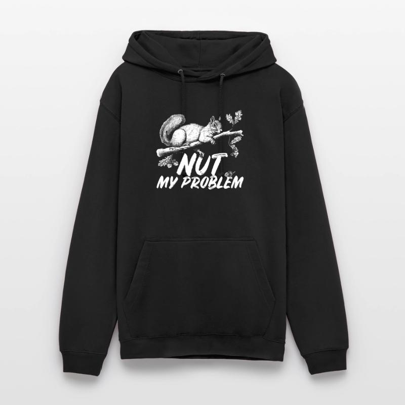 Eichhörnchen Squirrel Nut my Problem Unisex Hoodie