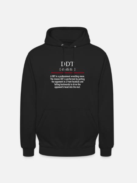 DDT - spelling and description - Unisex Hoodie - Schwarz