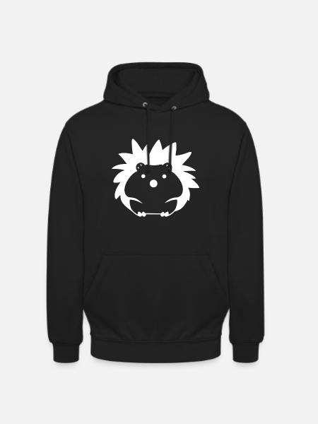 Igel - Unisex Hoodie - Schwarz
