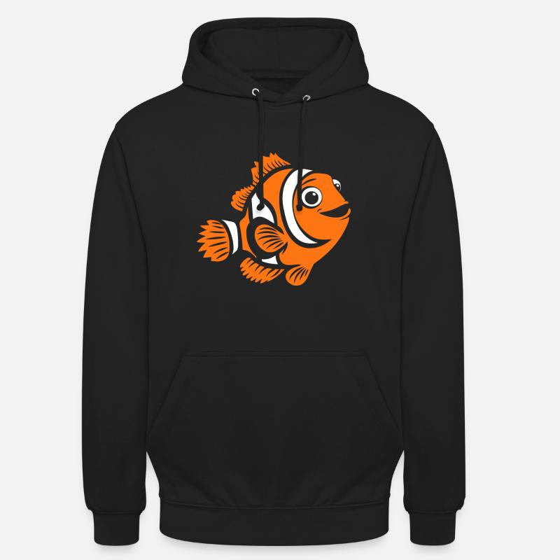 Clownfisch - Unisex Hoodie - Schwarz