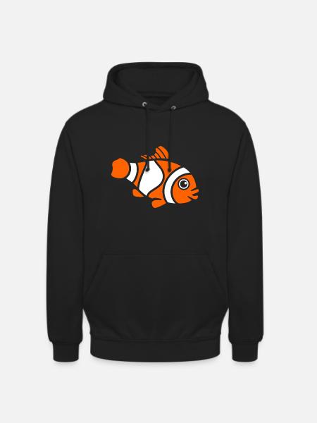 Clownfisch - Unisex Hoodie - Schwarz