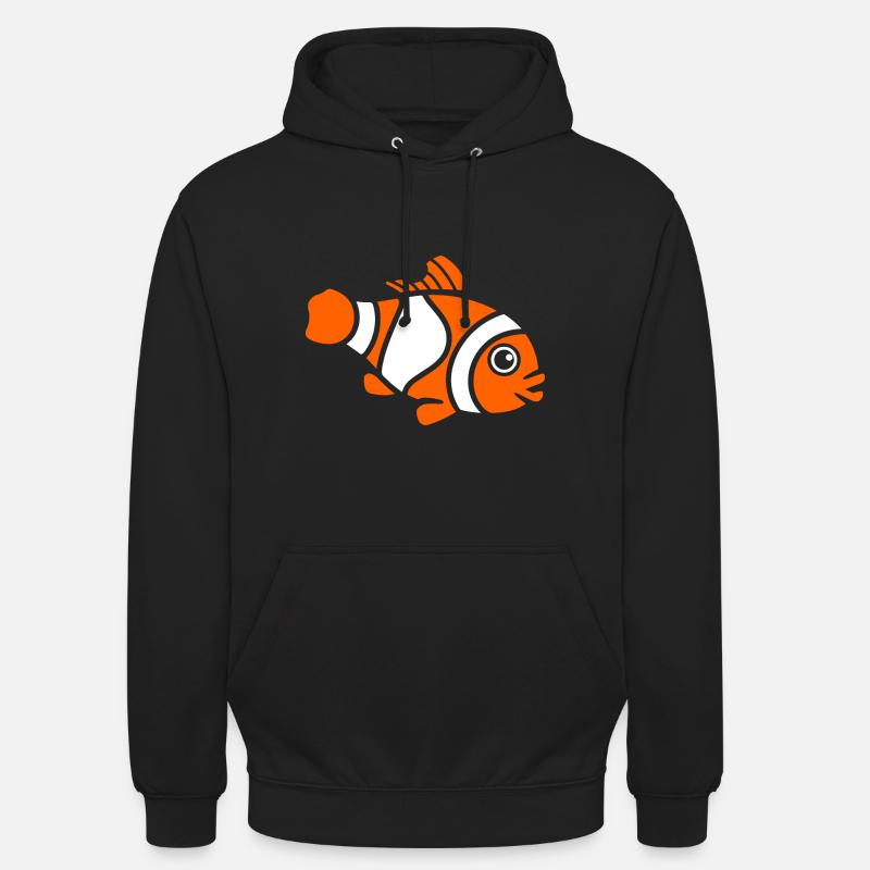 Clownfisch - Unisex Hoodie - Schwarz