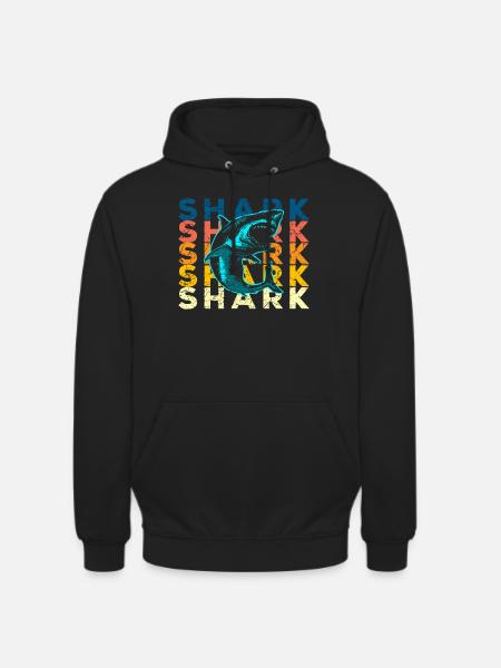 Shark shark - Unisex Hoodie - black