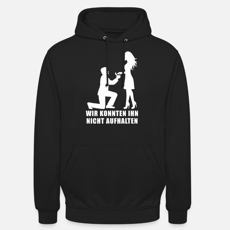 Bachelor bachelor party bachelor party - Sweat-shirt à capuche unisexe - noir