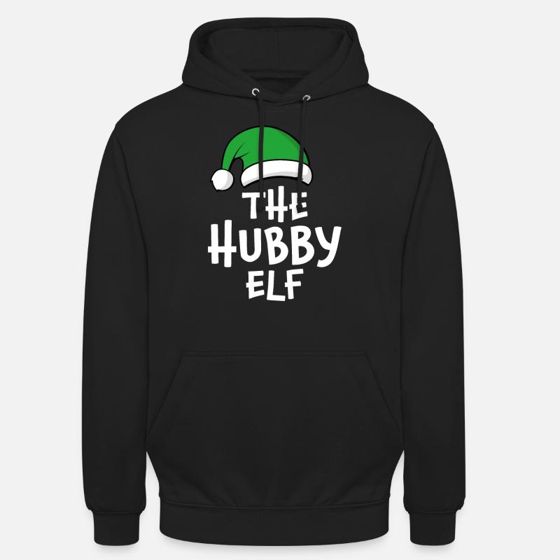 L’elfe Hubby - Sweat-shirt à capuche unisexe - noir