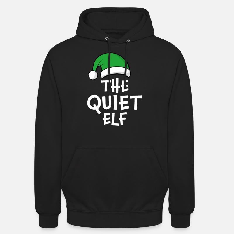 Der stille Elf - Unisex Hoodie - Schwarz