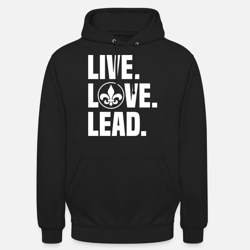 Pfadfinderleiter | Pfadfinder Scouting Geschenk - Unisex Hoodie - Schwarz