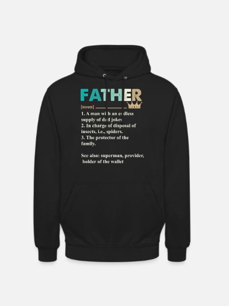 Dad Father Father's Day - Unisex Hoodie - black