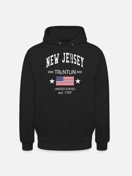 New Jersey - Unisex Hoodie - black
