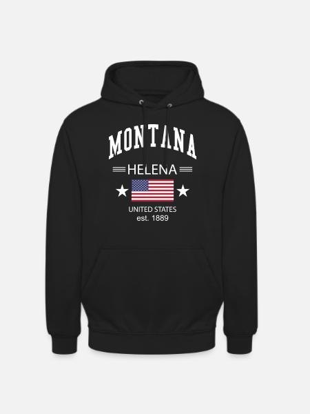 Montana - Unisex Hoodie - black