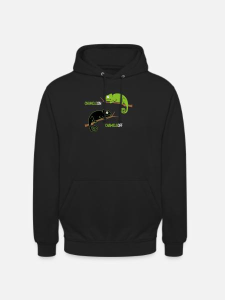 Chameleon Chameleoff - Unisex Hoodie - black