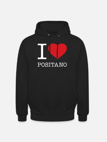 J’ADORE POSITANO - Sweat-shirt à capuche unisexe - noir