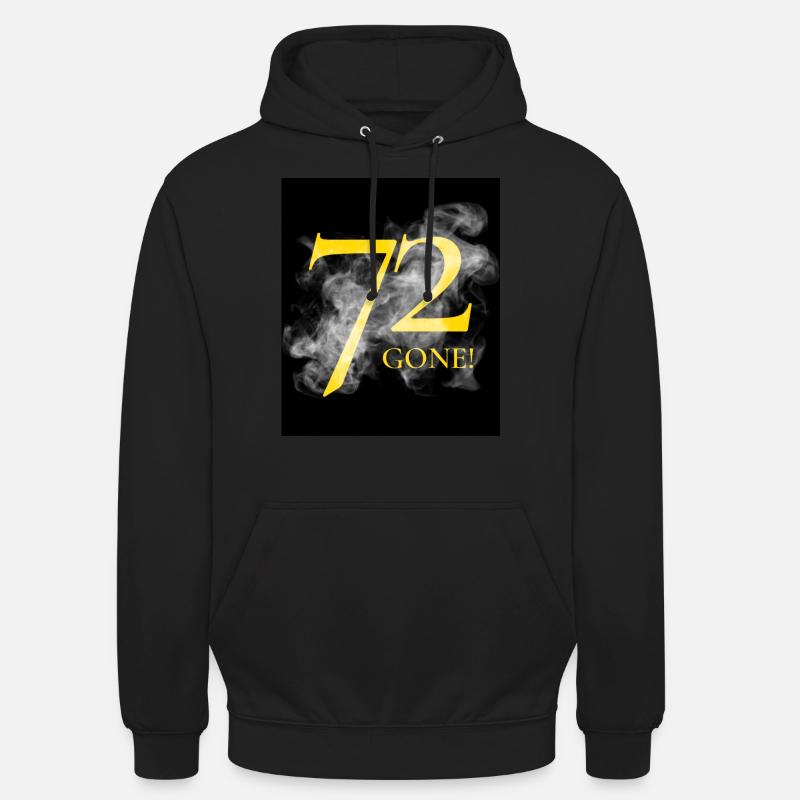 72_smoke_gone - Unisex Hoodie - black
