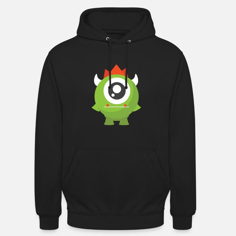 Ork - Sweat-shirt à capuche unisexe - noir