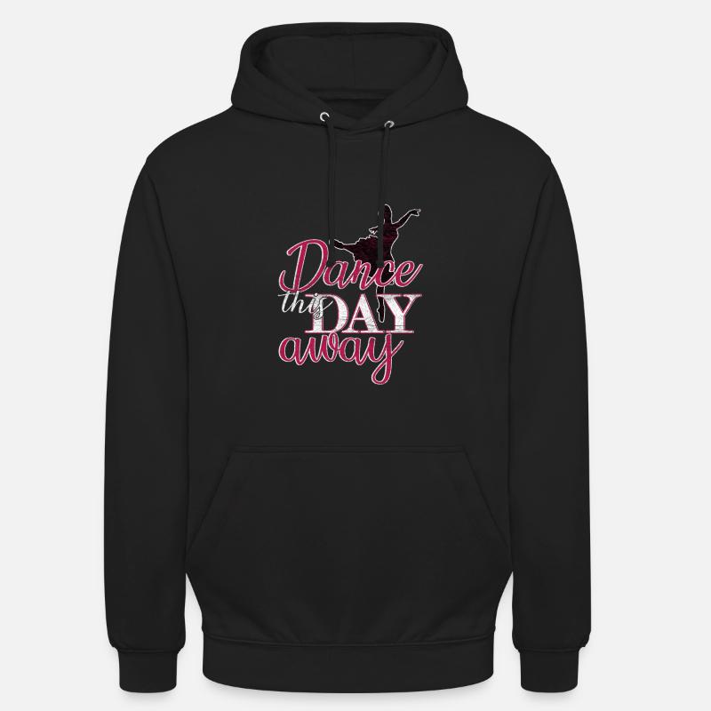 Danseur de ballet - Sweat-shirt à capuche unisexe - noir