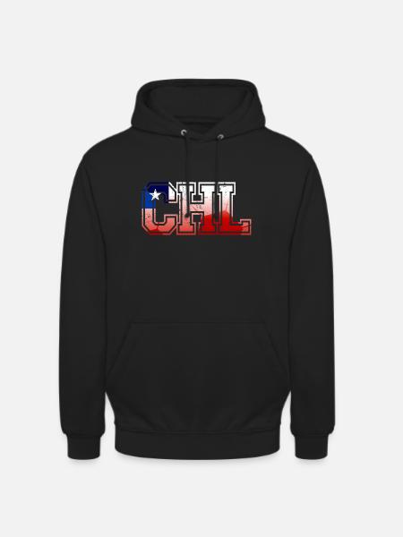 CHL Chile - Unisex Hoodie - black