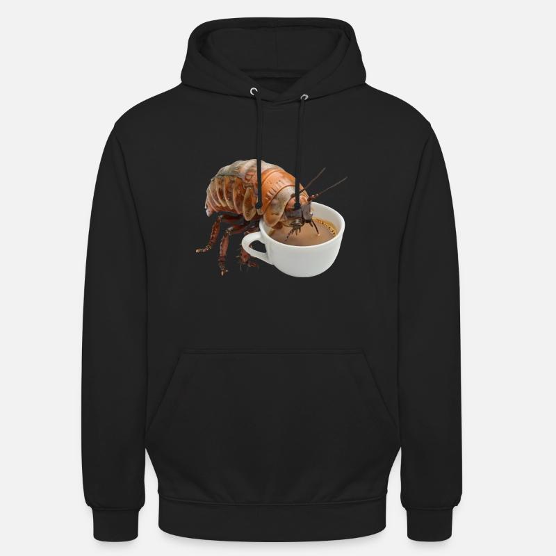 Assel Kaffee - Unisex Hoodie - Schwarz