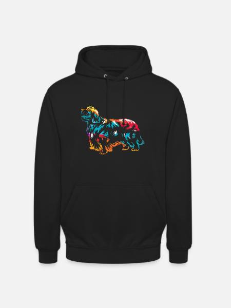 Clumber Spaniel - Unisex Hoodie - Schwarz