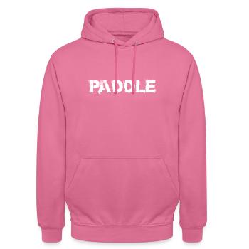 Tee shirt paddle - Sweat-shirt à capuche unisexe - rose - Devant - Alina (178cm) & Michal (187cm)